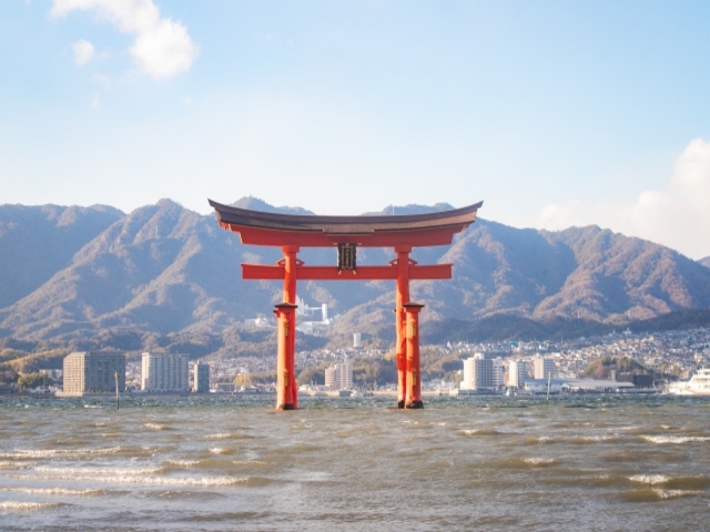 広島県の風景：厳島神社
